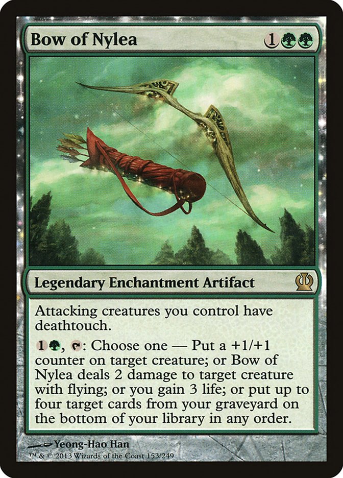 Bow of Nylea - (Foil): Theros