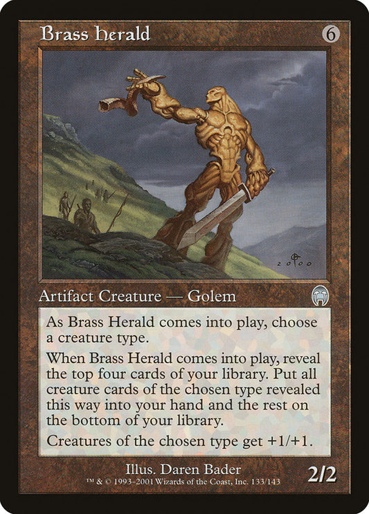 Brass Herald - (Foil): Apocalypse