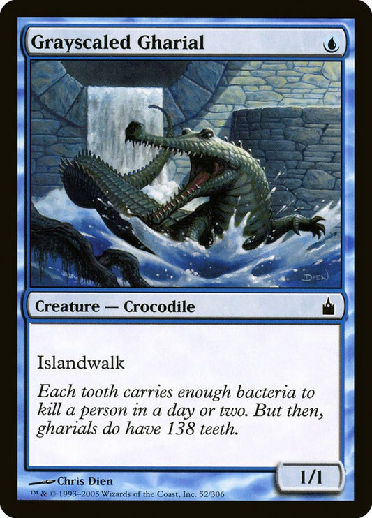 Grayscaled Gharial: Ravnica: City of Guilds