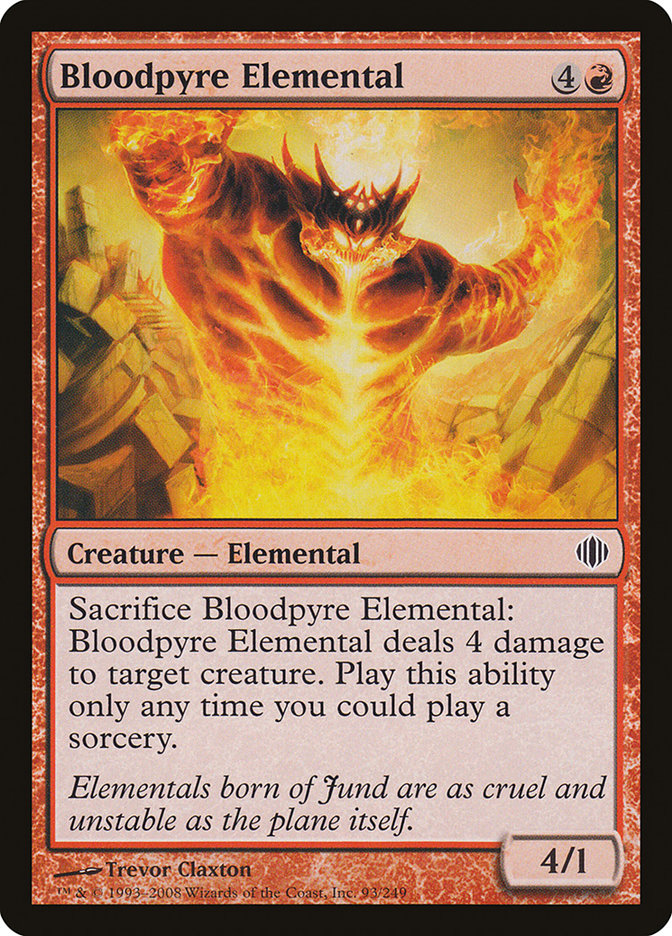Bloodpyre Elemental: Shards of Alara
