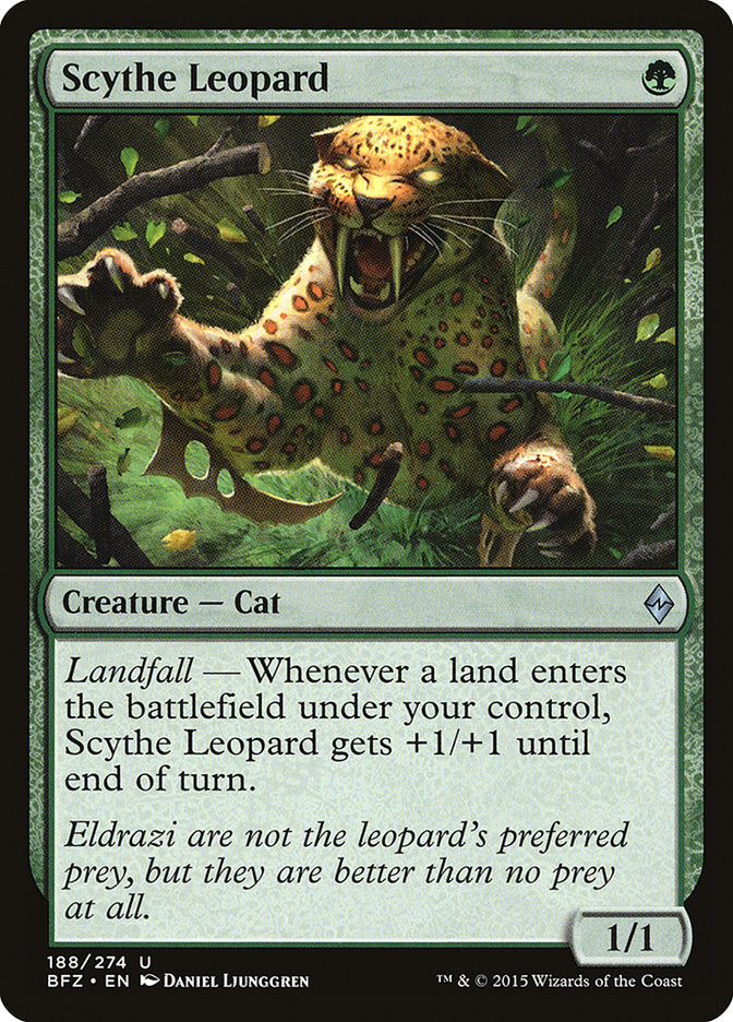 Scythe Leopard: Battle for Zendikar