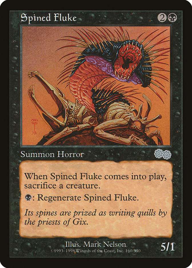 Spined Fluke: Urza's Saga