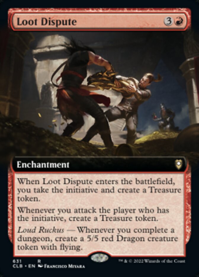 Loot Dispute (Extended Art): Commander Legends: Battle for Baldur's Gate