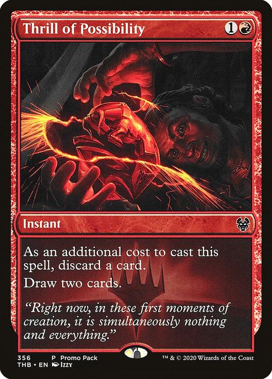 Thrill of Possibility (Promo Pack) (Theros Beyond Death) - (Foil): Theros Beyond Death