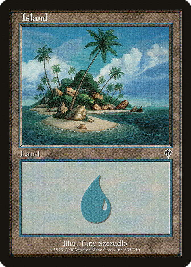 Island (#335) - (Foil): Invasion