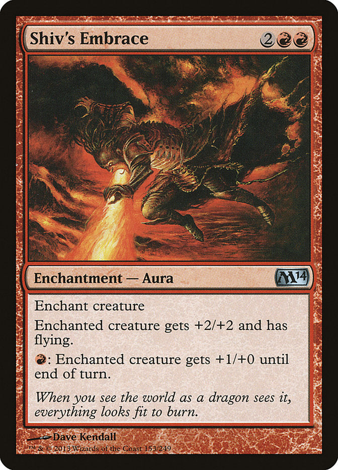 Shiv's Embrace - (Foil): Magic 2014
