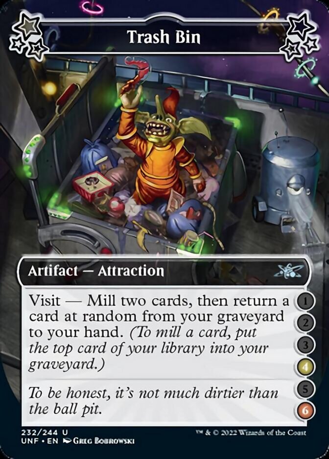 Trash Bin (4/6) - (Foil): Unfinity