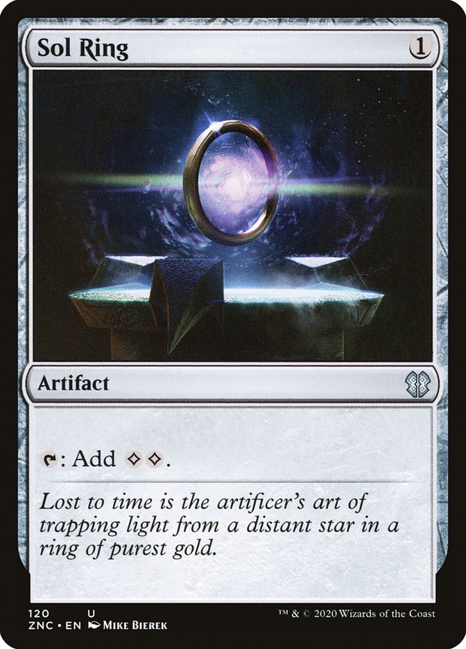 Sol Ring: Zendikar Rising Commander