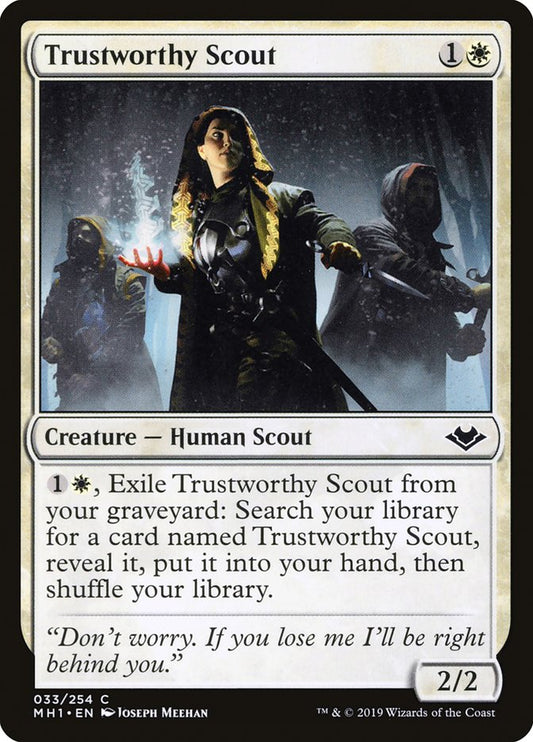 Trustworthy Scout: Modern Horizons