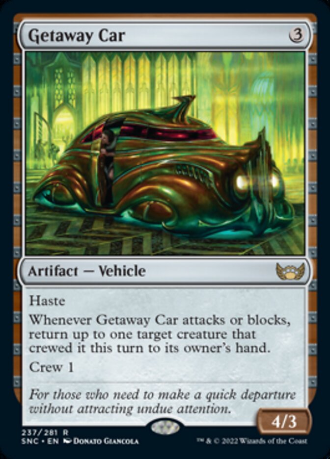 Getaway Car - (Foil): Streets of New Capenna