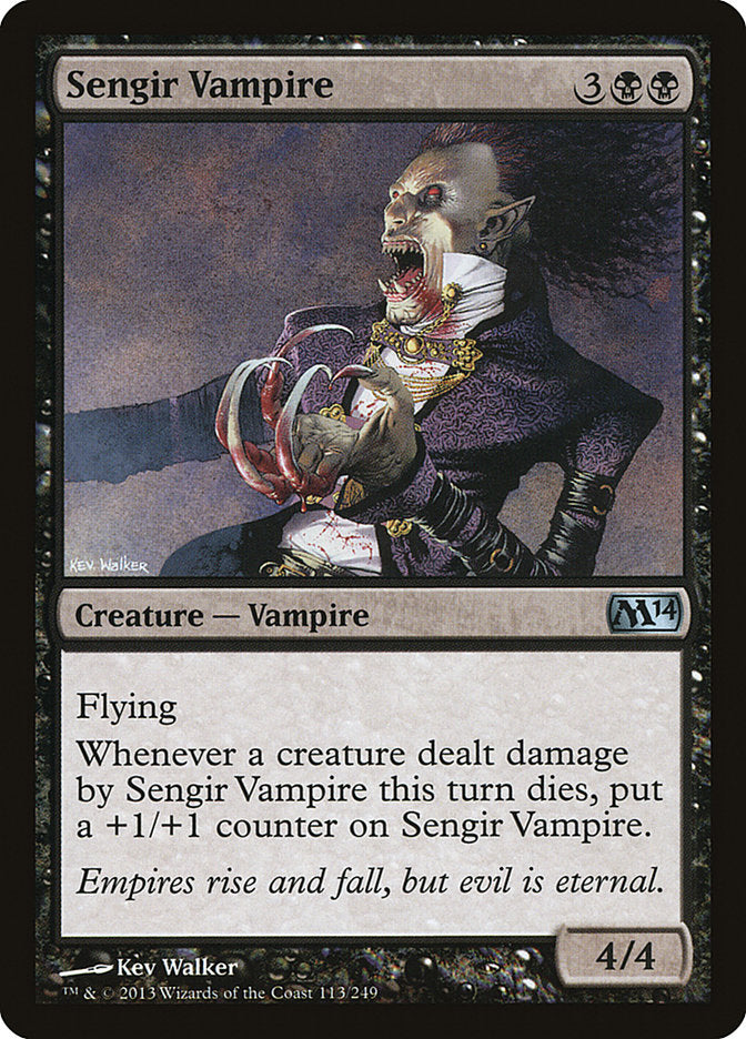 Sengir Vampire - (Foil): Magic 2014
