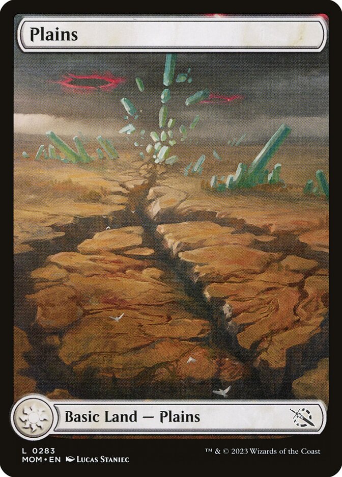 Plains (#283) (Full Art) - (Foil): March of the Machine
