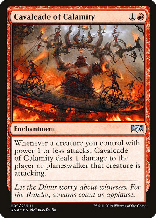 Cavalcade of Calamity - (Foil): Ravnica Allegiance
