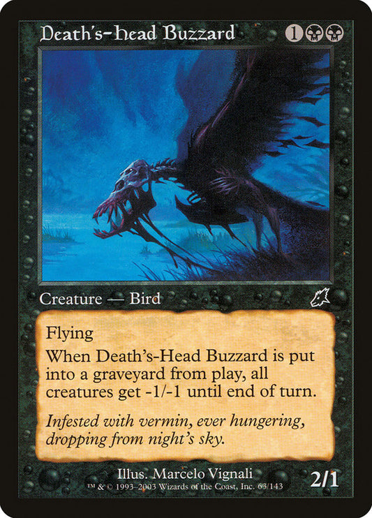 Death's-Head Buzzard: Scourge