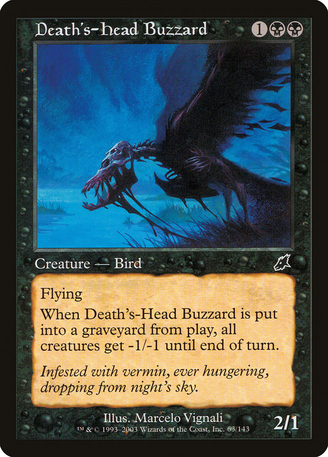 Death's-Head Buzzard - (Foil): Scourge
