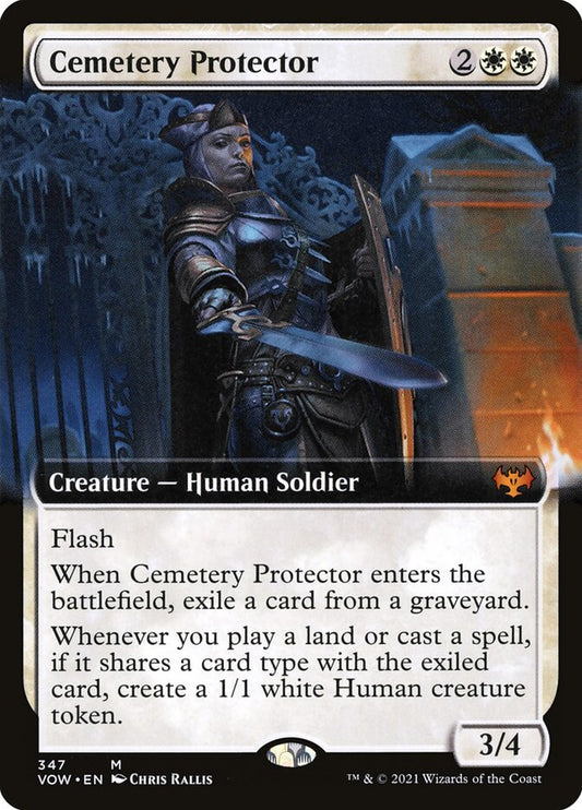 Cemetery Protector (Extended Art): Innistrad: Crimson Vow