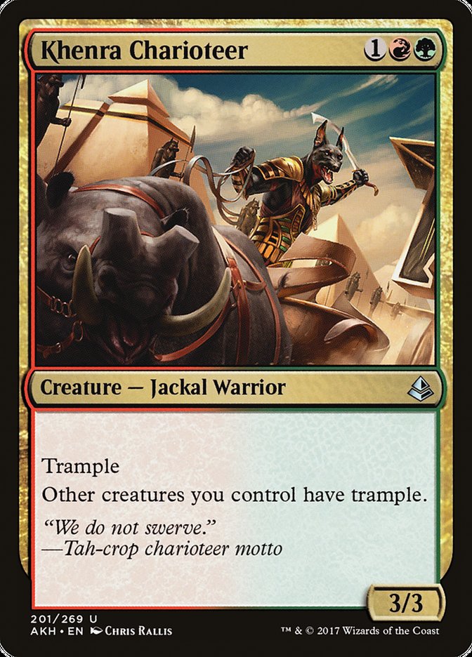 Khenra Charioteer: Amonkhet