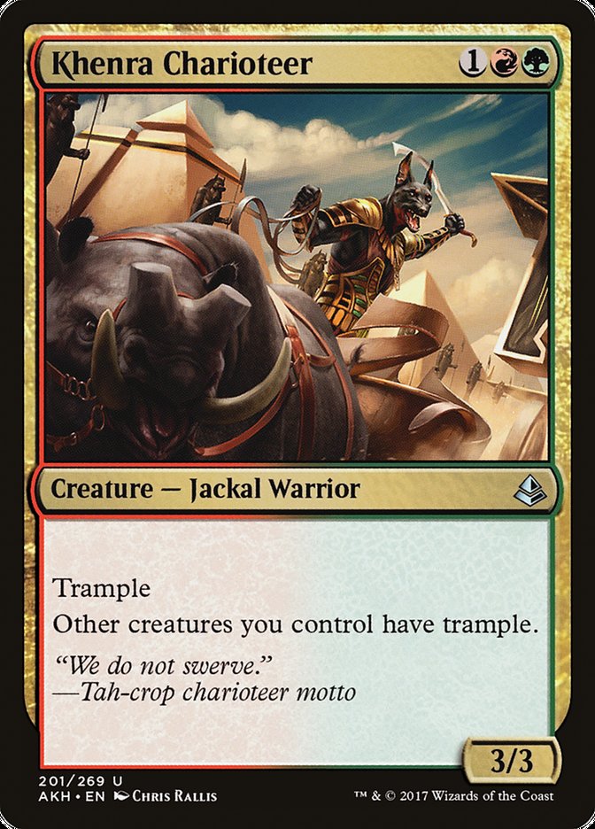 Khenra Charioteer - (Foil): Amonkhet