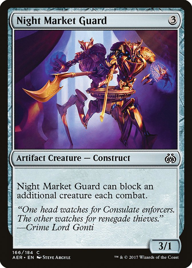 Night Market Guard - (Foil): Aether Revolt