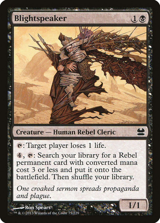 Blightspeaker: Modern Masters