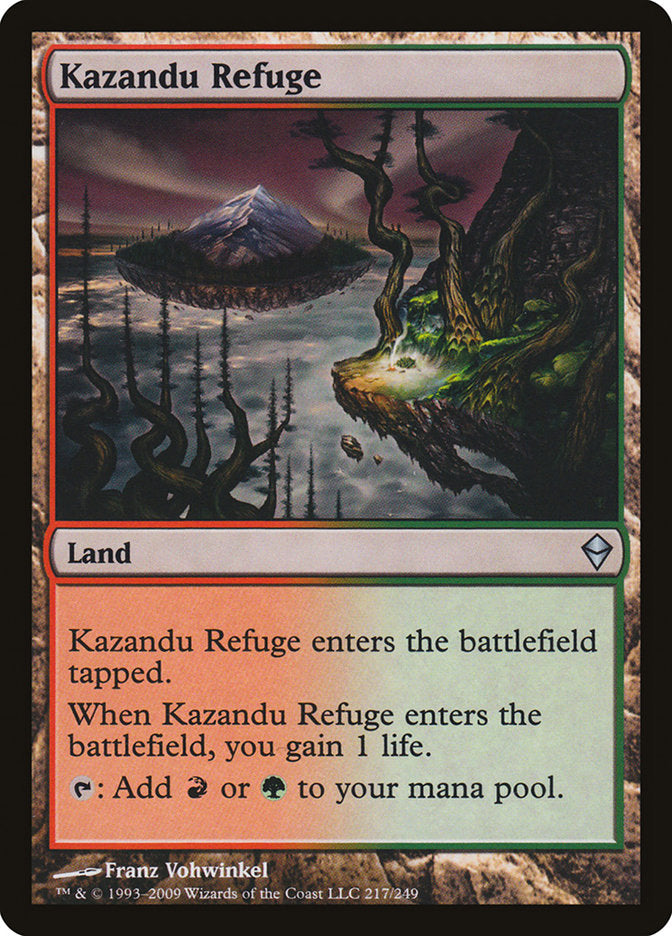 Kazandu Refuge: Zendikar