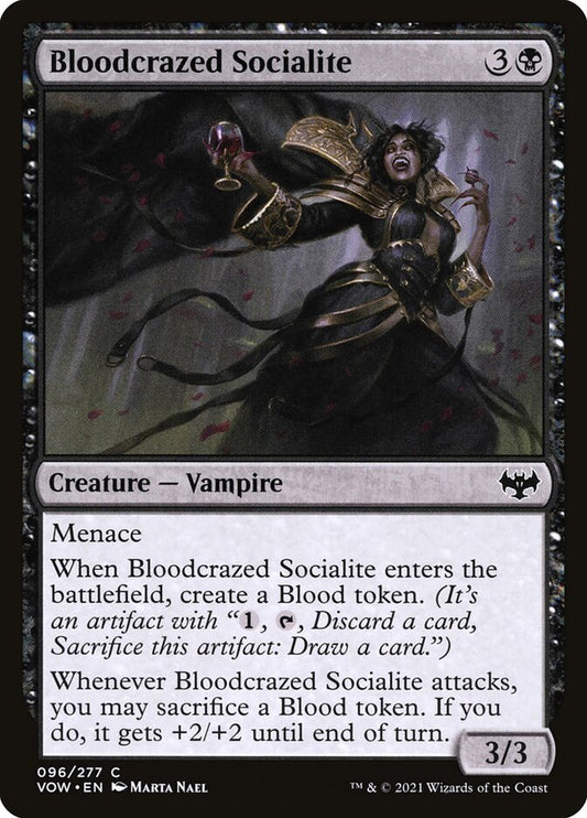 Bloodcrazed Socialite: Innistrad: Crimson Vow