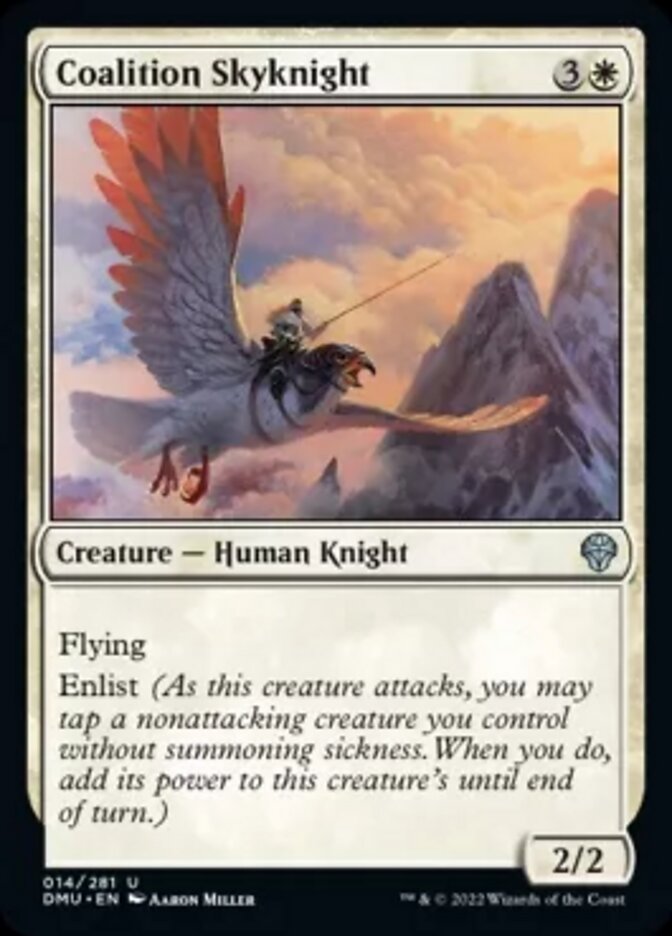Coalition Skyknight - (Foil): Dominaria United