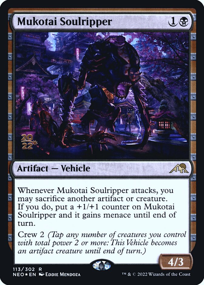 Mukotai Soulripper: Kamigawa: Neon Dynasty Promos