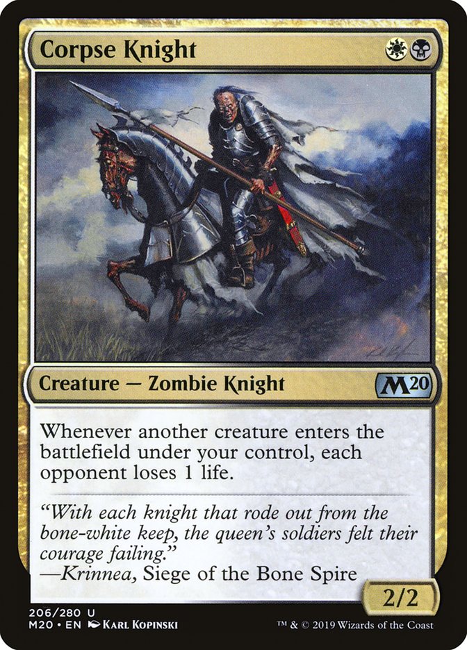 Corpse Knight: Core Set 2020