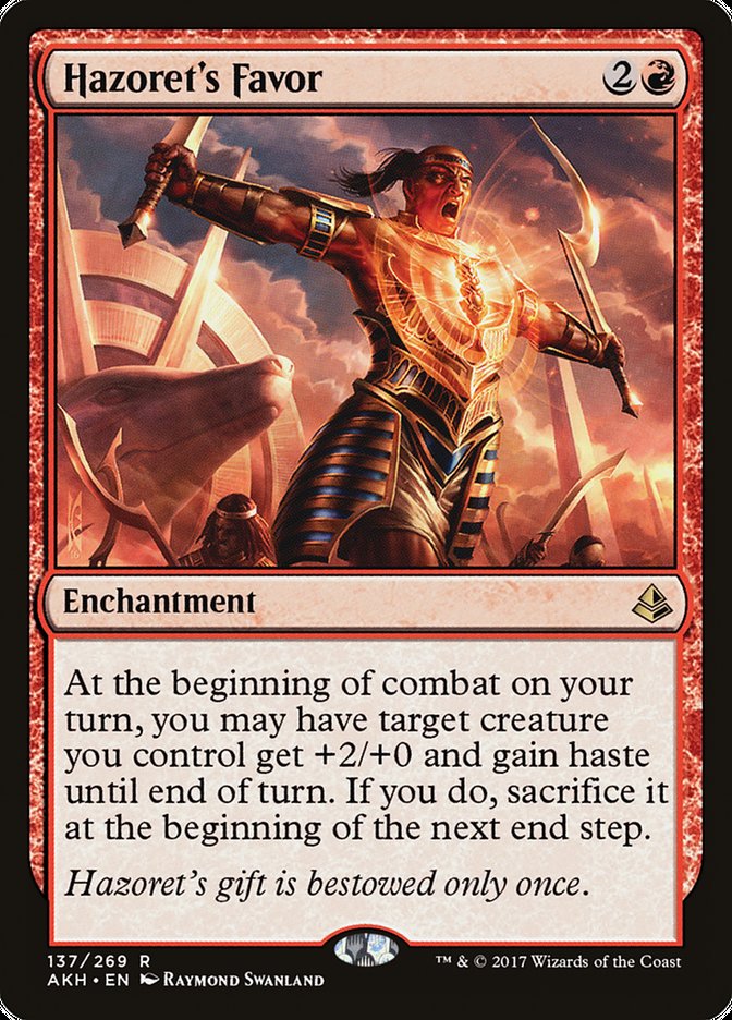 Hazoret's Favor: Amonkhet
