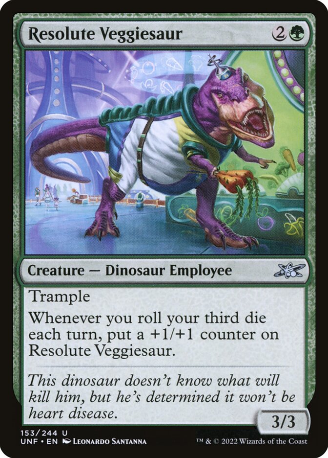 Resolute Veggiesaur: Unfinity