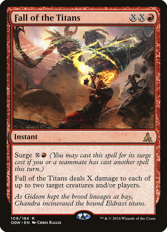 Fall of the Titans - (Foil): Oath of the Gatewatch