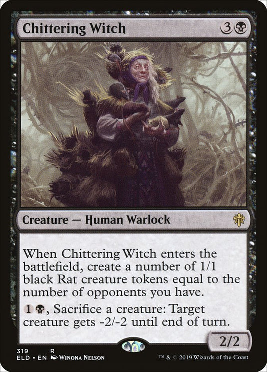 Chittering Witch (Brawl): Throne of Eldraine