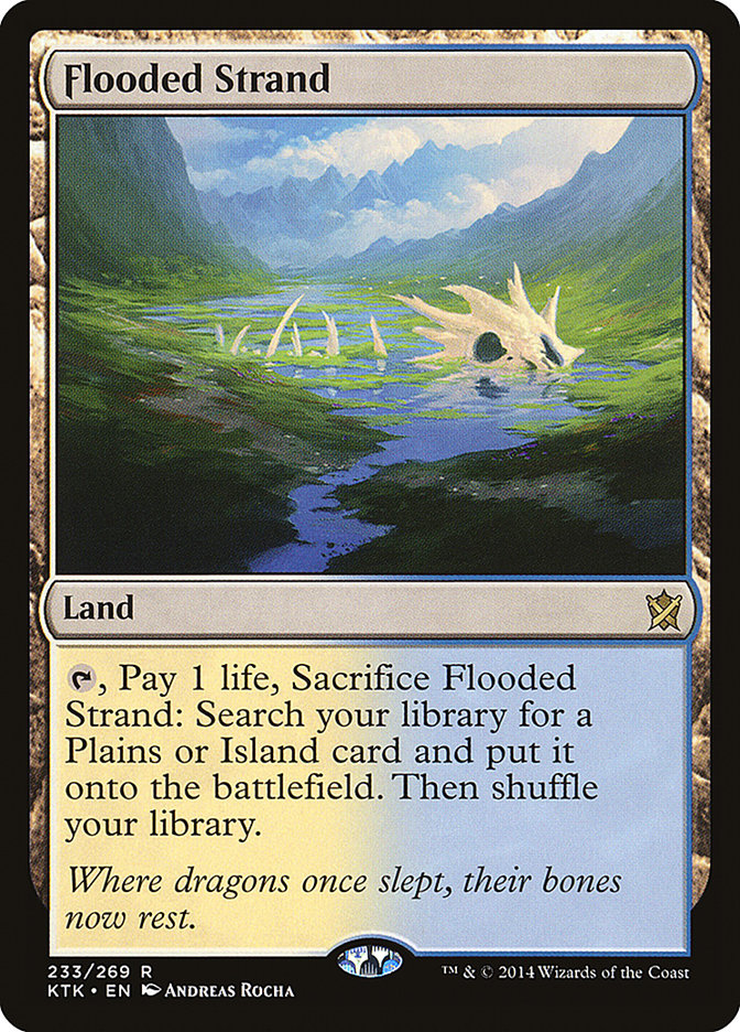 Flooded Strand: Khans of Tarkir