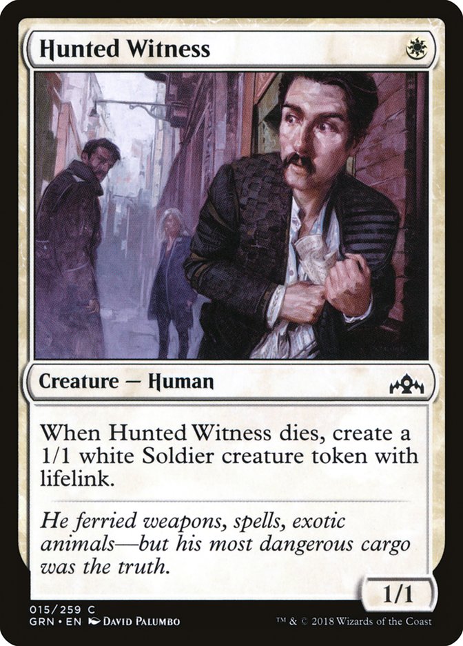 Hunted Witness: Guilds of Ravnica