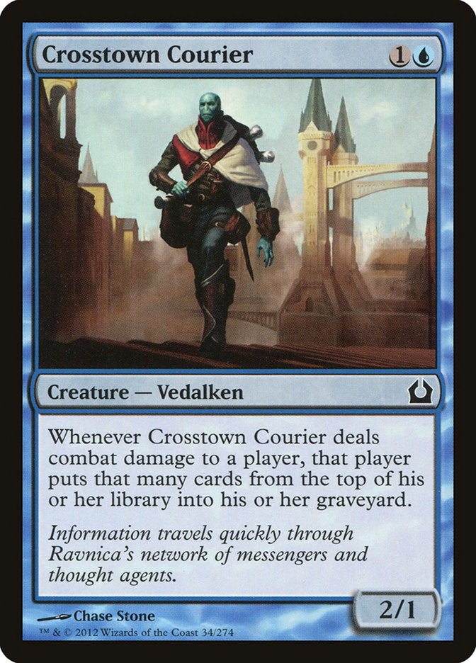Crosstown Courier - (Foil): Return to Ravnica