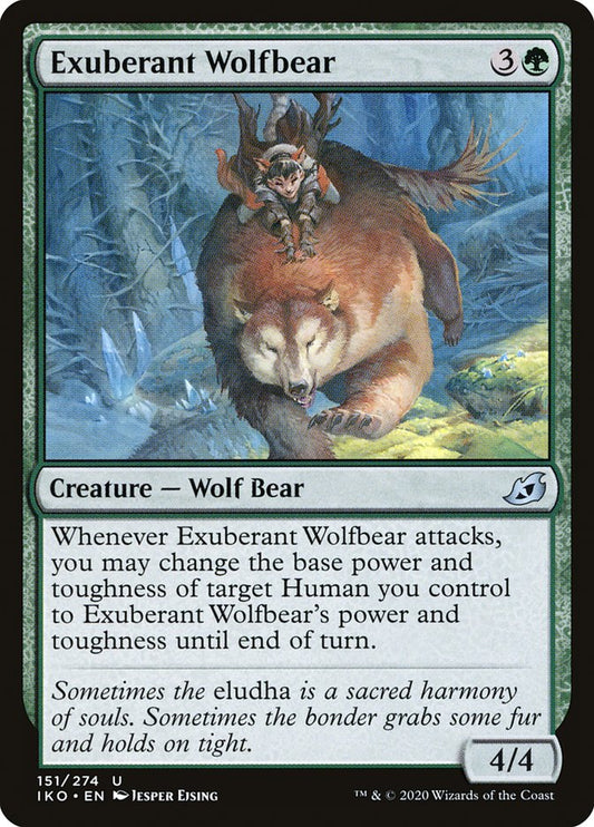 Exuberant Wolfbear: Ikoria: Lair of Behemoths