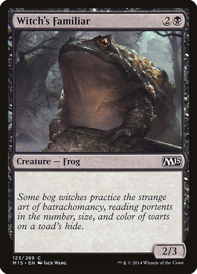 Witch's Familiar - (Foil): Magic 2015
