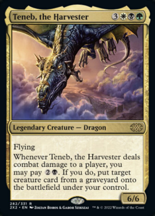Teneb, the Harvester - (Foil): Double Masters 2022