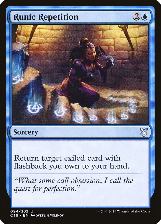 Runic Repetition: Commander 2019