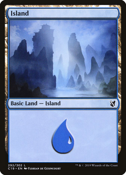 Island (#292): Commander 2019