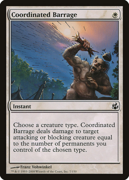 Coordinated Barrage - (Foil): Morningtide