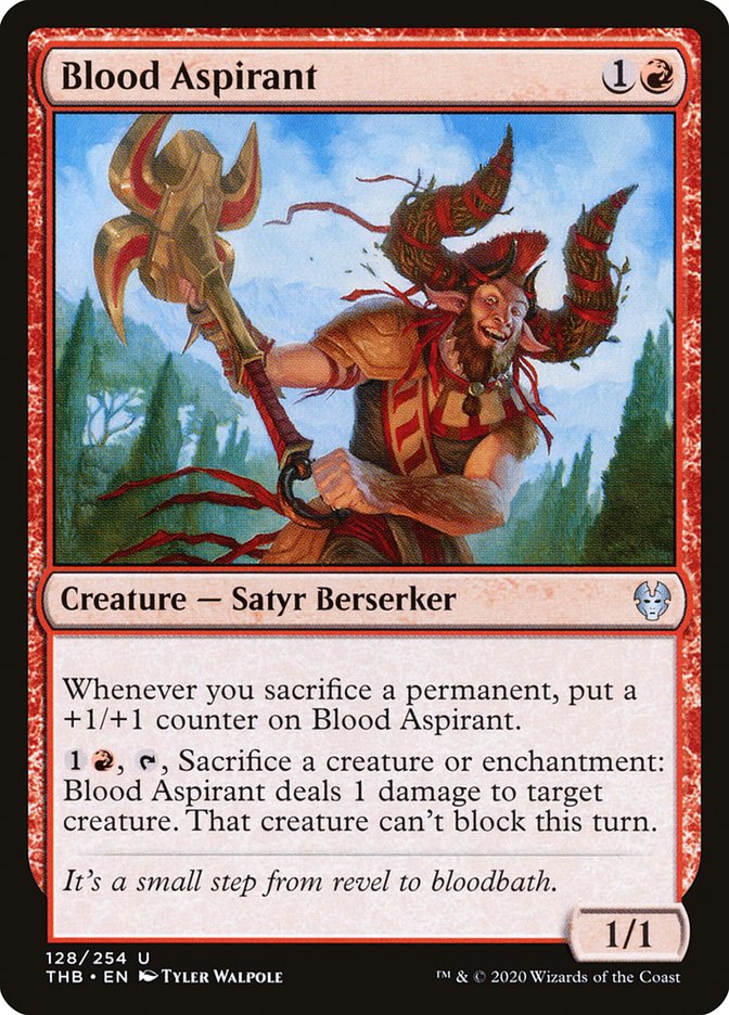 Blood Aspirant - (Foil): Theros Beyond Death