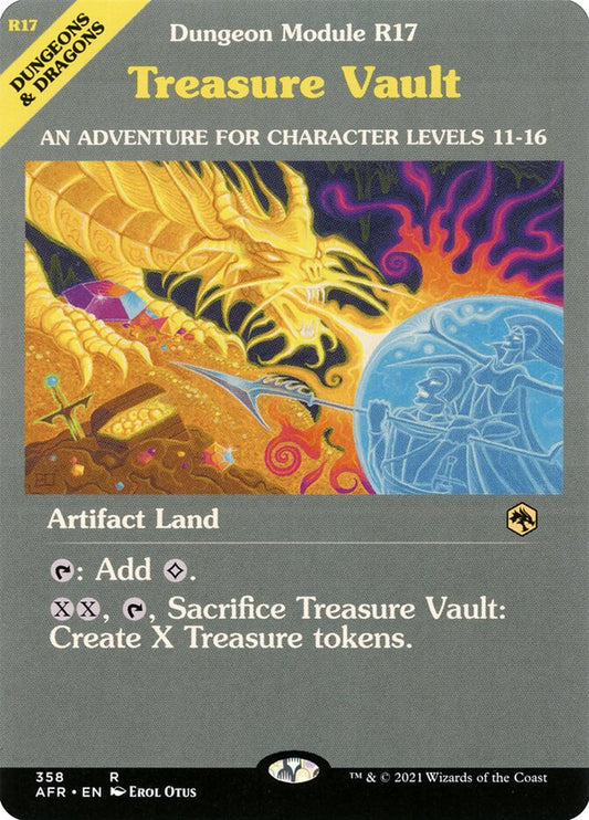 Treasure Vault (Showcase) - (Foil): Adventures in the Forgotten Realms