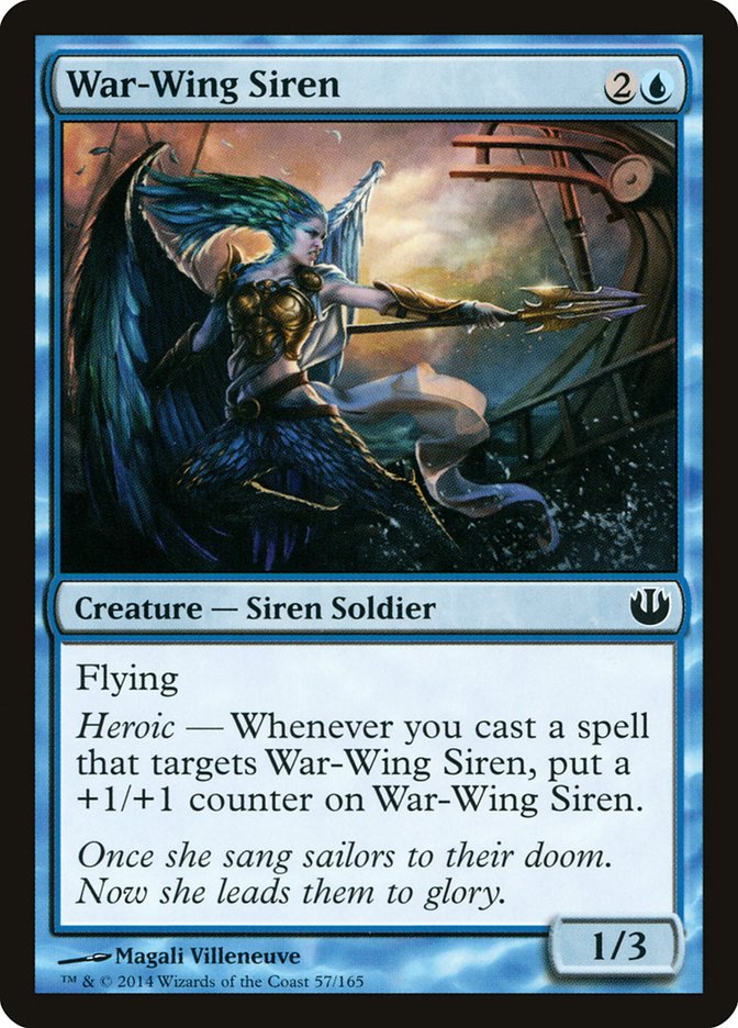 War-Wing Siren - (Foil): Journey into Nyx