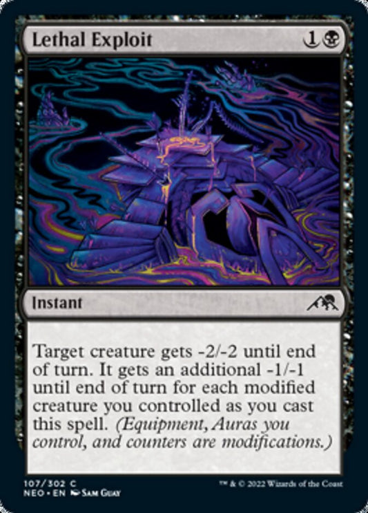 Lethal Exploit - (Foil): Kamigawa: Neon Dynasty
