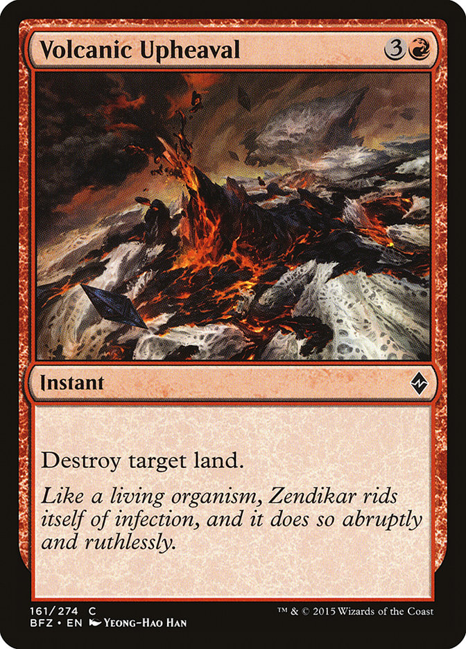 Volcanic Upheaval: Battle for Zendikar