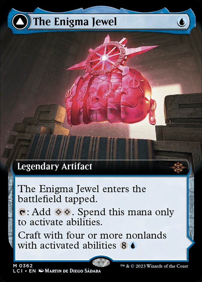 The Enigma Jewel // Locus of Enlightenment (Extended Art): Lost Caverns of Ixalan