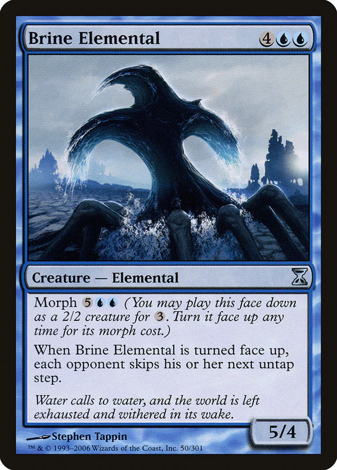 Brine Elemental - (Foil): Time Spiral
