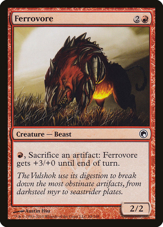 Ferrovore: Scars of Mirrodin